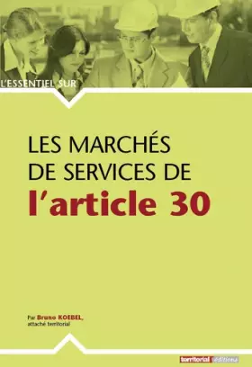 Couverture du produit · Les Marches de Services de l'Article 30