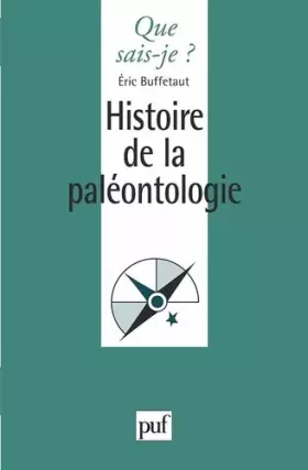 Couverture du produit · Histoire de la paléontologie