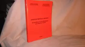 Couverture du produit · Expertise médicale judiciaire: 20 questions sur la méthodologie et le statut de l'expert