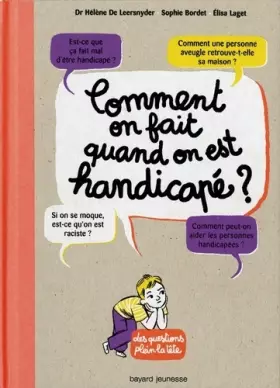 Couverture du produit · Comment on fait quand on est handicapé ?