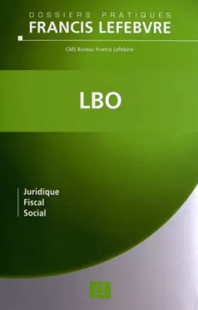 Couverture du produit · LBO: Juridique, fiscal, social