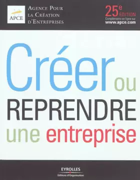 Couverture du produit · Créer ou reprendre une entreprise