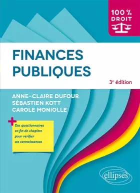 Couverture du produit · Finances publiques - 3e édition