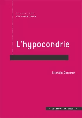 Couverture du produit · L'hypocondrie