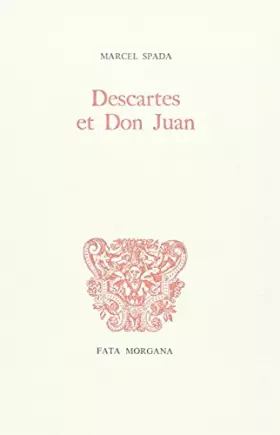 Couverture du produit · Descartes et Don Juan