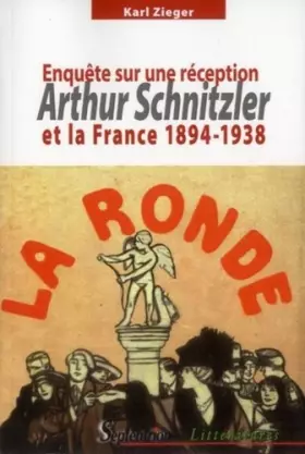 Couverture du produit · Arthur Schnitzler et la France 1894-1938: Enquête sur une réception