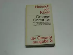 Couverture du produit · Gedichte / Dramen I.