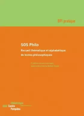 Couverture du produit · SOS Philo. 2ème édition