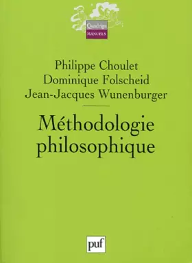 Couverture du produit · Méthodologie philosophique