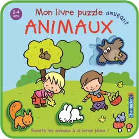Couverture du produit · Mon livre puzzle amusant : animaux