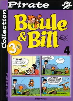 Couverture du produit · BD Pirate : Boule et Bill, tome 4