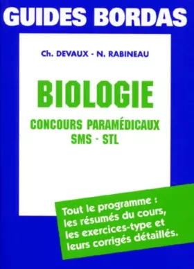 Couverture du produit · DEVAUX/BIOLOGIE    (Ancienne Edition)