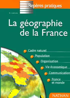 Couverture du produit · Repères Pratiques, numéro 5, géographie de la France, édition 2000