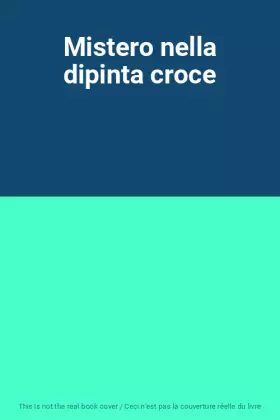 Couverture du produit · Mistero nella dipinta croce