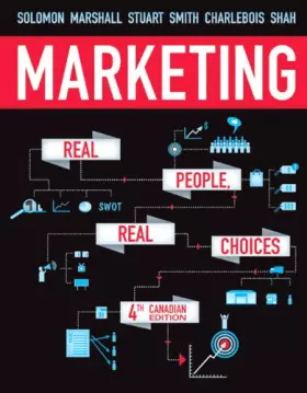 Couverture du produit · Marketing: Real People, Real Choices, Fourth Canadian Edition with MyMarketin...