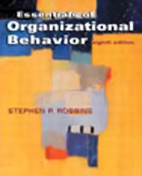 Couverture du produit · Essentials of Organizational Behavior: International Edition