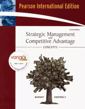 Couverture du produit · Strategic Management and Competitive Advantage: Concepts