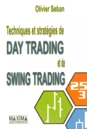 Couverture du produit · Techniques et stratégies de day trading et swing trading