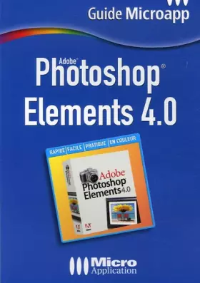 Couverture du produit · Photoshop Elements 4.0