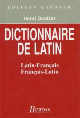 Couverture du produit · Dictionnaire de latin