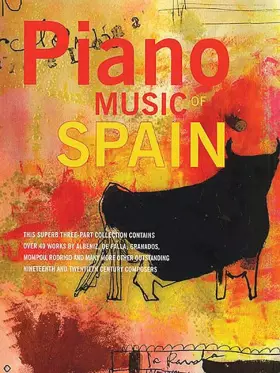 Couverture du produit · Piano music of spain: volumes one to three piano