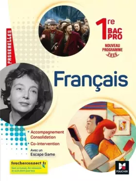 Couverture du produit · Passerelles - FRANCAIS 1re bac pro - Ed. 2020 - Livre élève