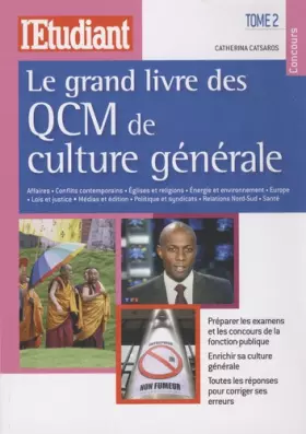 Couverture du produit · Le grand livre des QCM de culture générale : Tome 2