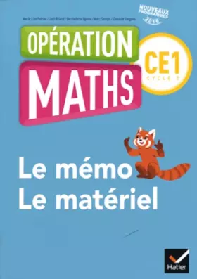 Couverture du produit · Mathématiques CE1 Cycle 2 Opération Maths : Le mémo/Le matériel