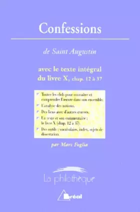 Couverture du produit · Confessions, Saint Augustin