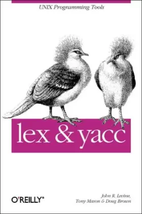 Couverture du produit · lex & yacc (A Nutshell handbook)