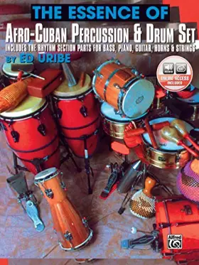 Couverture du produit · The essence of afro-cuban percussion and drum set +cd