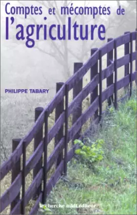 Couverture du produit · Comptes et mécomptes de l'agriculture