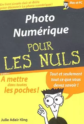 Couverture du produit · Photo Numérique pour les Nuls