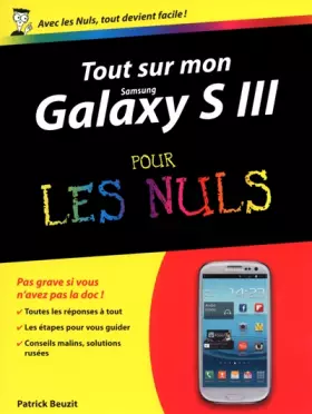 Couverture du produit · Tout sur mon Galaxy SIII pour les Nuls