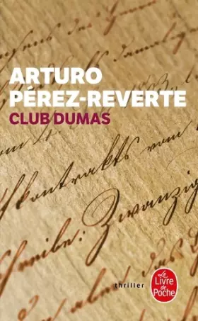 Couverture du produit · Club Dumas