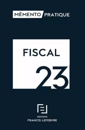 Couverture du produit · Mémento Fiscal 2023