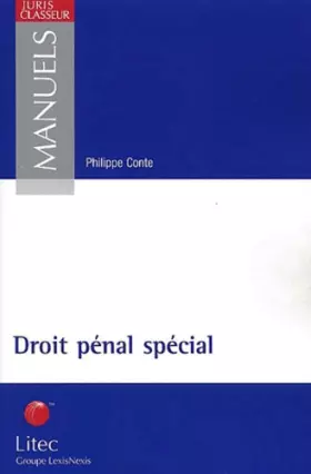 Couverture du produit · Droit pénal spécial (ancienne édition)