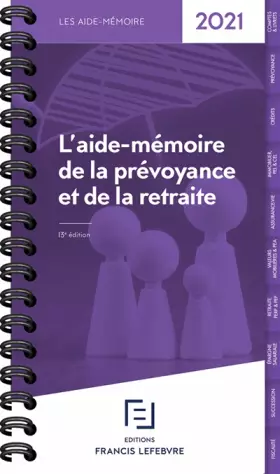 Couverture du produit · L'aide-mémoire de prévoyance et de retraite 2021