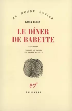 Couverture du produit · Le Dîner de Babette