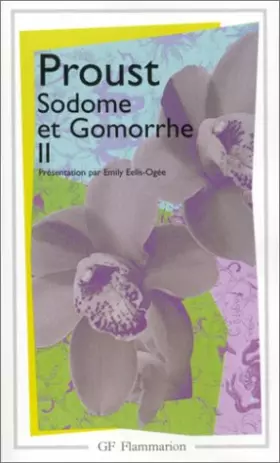 Couverture du produit · A la recherche du temps perdu, Sodome et Gomorrhe, volume 2