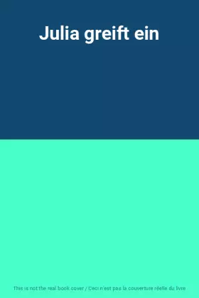 Couverture du produit · Julia greift ein