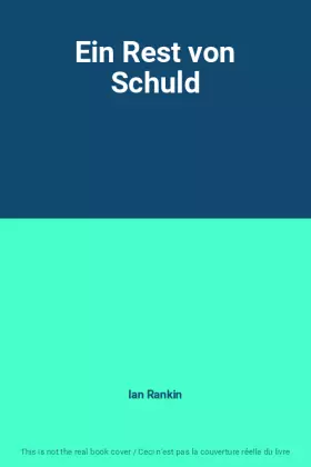 Couverture du produit · Ein Rest von Schuld