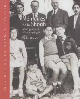 Couverture du produit · Mémoires de la Shoah 1933 à 1936 : Photographies et témoignages