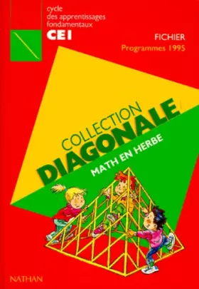 Couverture du produit · Math en herbe, fichier programme 1995, CE1