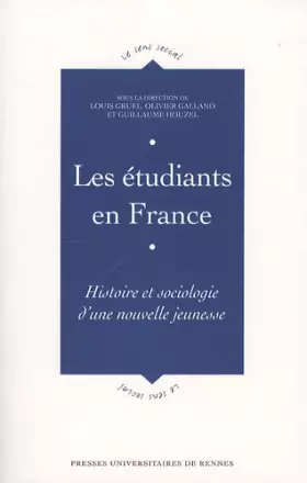 Couverture du produit · Les étudiants en France: Histoire et sociologie d'une nouvelle jeunesse