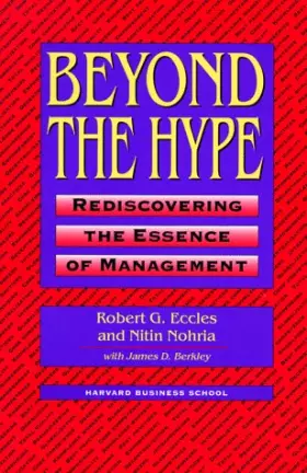 Couverture du produit · Beyond the Hype: Rediscovering the Essence of Management