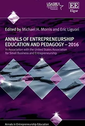 Couverture du produit · Annals of Entrepreneurship Education and Pedagogy 2016