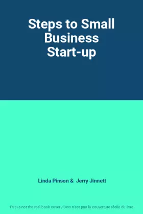 Couverture du produit · Steps to Small Business Start-up