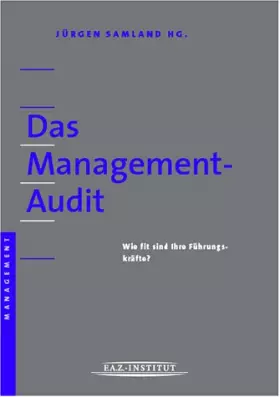 Couverture du produit · Das Management-Audit.
