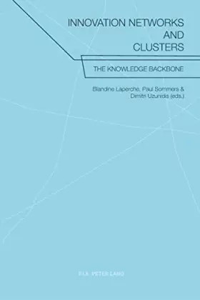 Couverture du produit · Innovation Networks and Clusters: The Knowledge Backbone